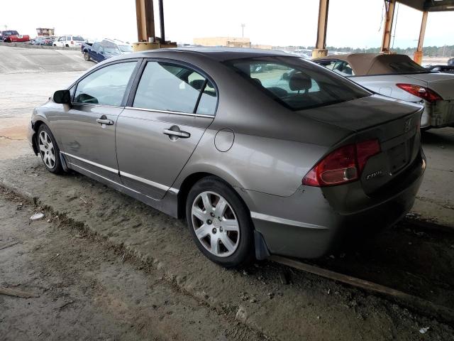 1HGFA16526L038807 - 2006 HONDA CIVIC LX GOLD photo 2