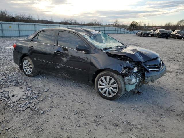 2T1BU4EE6DC931946 - 2013 TOYOTA COROLLA BASE BLACK photo 4