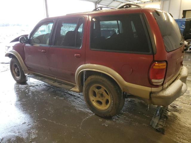 1FMDU34E1XZC02344 - 1999 FORD EXPLORER MAROON photo 2