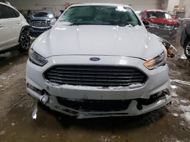 1FA6P0H74F5123308 - 2015 FORD FUSION SE WHITE photo 5