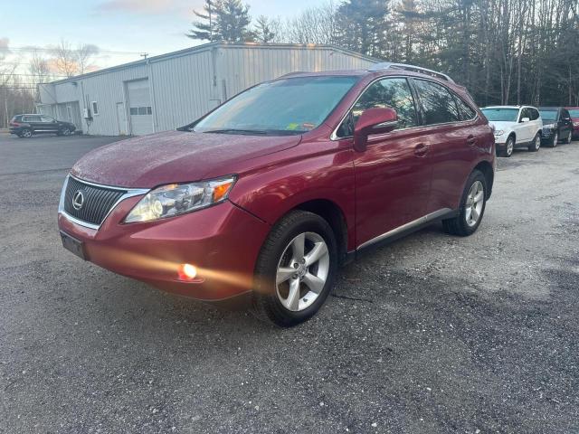 2T2BK1BA3AC042454 - 2010 LEXUS RX 350 BURGUNDY photo 2