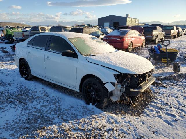 3VW2K7AJ9DM410329 - 2013 VOLKSWAGEN JETTA BASE WHITE photo 4