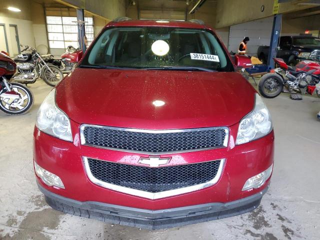 1GNKRGED6CJ378770 - 2012 CHEVROLET TRAVERSE LT RED photo 5