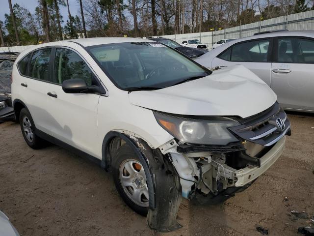 5J6RM3H3XDL007483 - 2013 HONDA CR-V LX WHITE photo 4