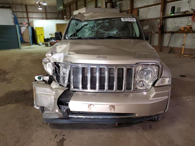 1J4PN5GKXAW113886 - 2010 JEEP LIBERTY LIMITED BEIGE photo 5