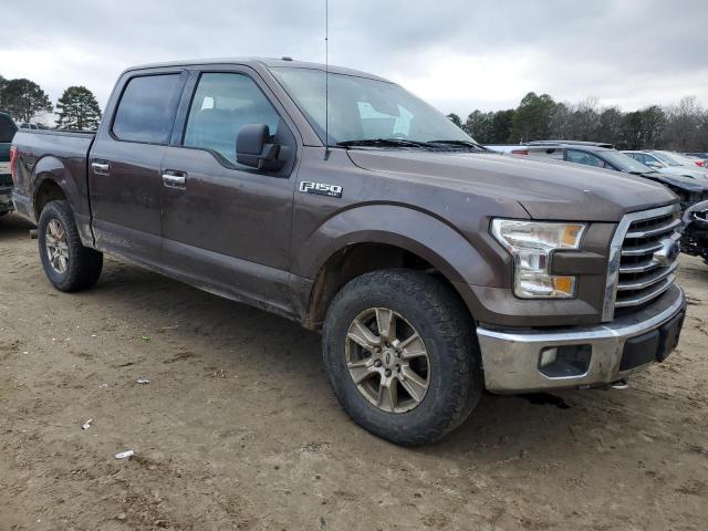 1FTEW1EF1FKD06192 - 2015 FORD F150 SUPERCREW BROWN photo 4