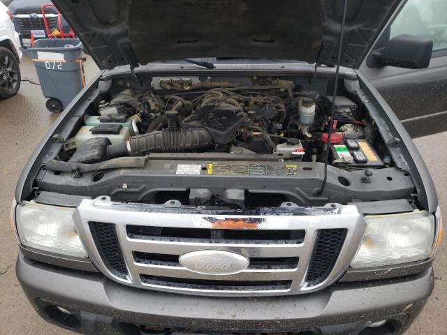 1FTZR45E88PA89537 - 2008 FORD RANGER SUPER CAB GRAY photo 11