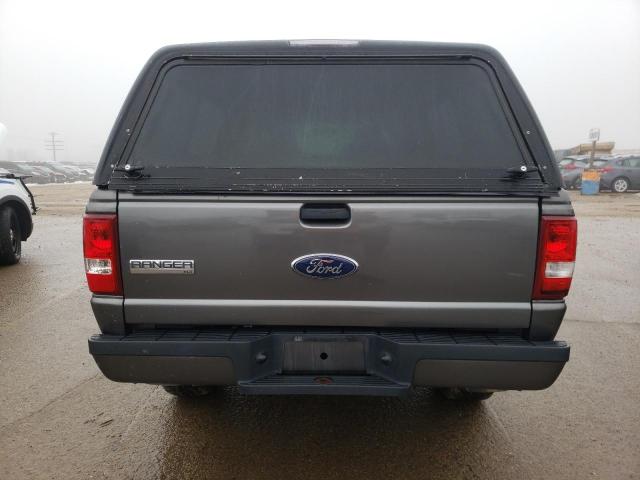 1FTZR45E88PA89537 - 2008 FORD RANGER SUPER CAB GRAY photo 6