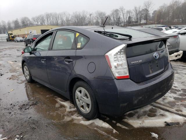 JTDKN3DU6B0262536 - 2011 TOYOTA PRIUS GRAY photo 2