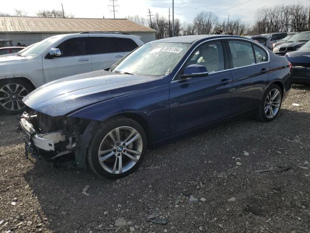 WBA8B7C58JA583357 - 2018 BMW 340 XI BLUE photo 1