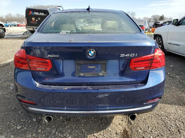 WBA8B7C58JA583357 - 2018 BMW 340 XI BLUE photo 6