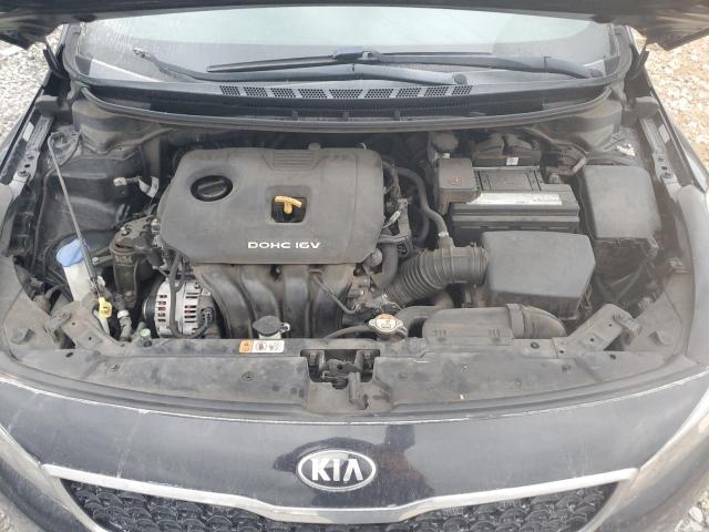 3KPFL4A72HE139974 - 2017 KIA FORTE LX BLACK photo 7