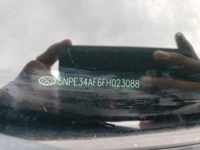 5NPE34AF6FH023088 - 2015 HYUNDAI SONATA SPORT SILVER photo 12