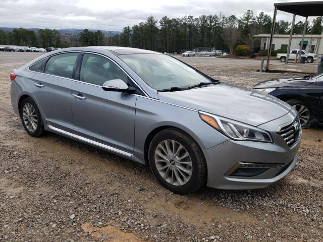 5NPE34AF6FH023088 - 2015 HYUNDAI SONATA SPORT SILVER photo 4