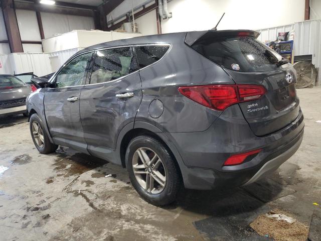 5XYZTDLB9JG572568 - 2018 HYUNDAI SANTA FE S BLUE photo 2