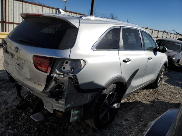 5XYPH4A5XKG474186 - 2019 KIA SORENTO EX SILVER photo 3