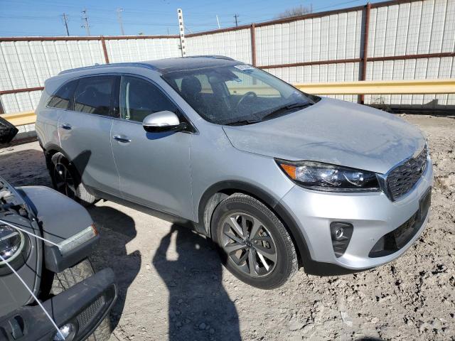 5XYPH4A5XKG474186 - 2019 KIA SORENTO EX SILVER photo 4