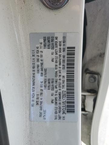 3MYDLBJV5LY705872 - 2020 TOYOTA YARIS LE WHITE photo 13