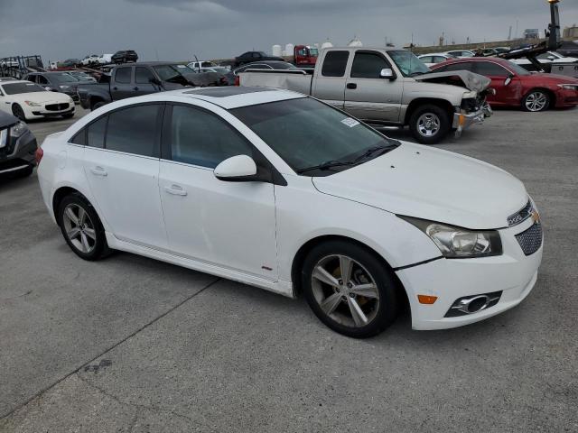 1G1PE5SB0E7432123 - 2014 CHEVROLET CRUZE LT WHITE photo 4