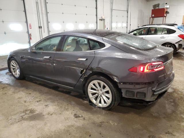 5YJSA1E21JF266068 - 2018 TESLA MODEL S CHARCOAL photo 2