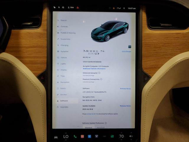 5YJSA1E21JF266068 - 2018 TESLA MODEL S 石墨色 照片 9