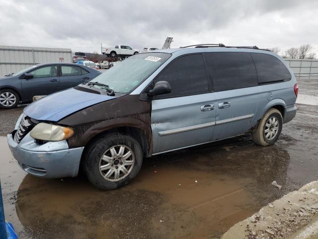 2C4GP54L55R475233 - 2005 CHRYSLER TOWN & COU TOURING ლურჯი ფოტო 1