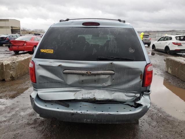 2C4GP54L55R475233 - 2005 CHRYSLER TOWN & COU TOURING ლურჯი ფოტო 6