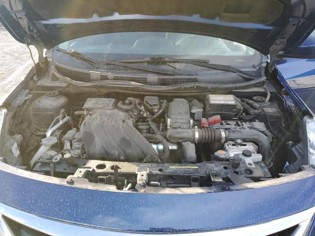 3N1CN7APXKL851556 - 2019 NISSAN VERSA S BLUE photo 11