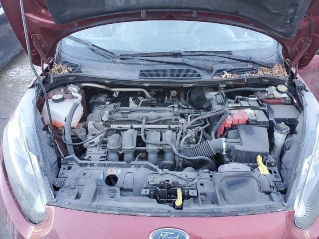 3FADP4EJ9EM108178 - 2014 FORD FIESTA SE BURGUNDY photo 11