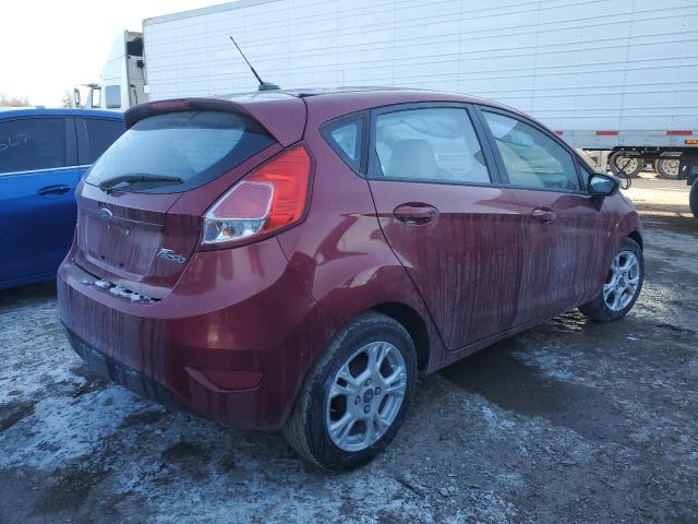 3FADP4EJ9EM108178 - 2014 FORD FIESTA SE BURGUNDY photo 3