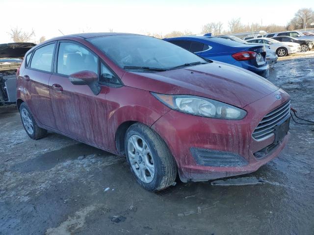 3FADP4EJ9EM108178 - 2014 FORD FIESTA SE BURGUNDY photo 4