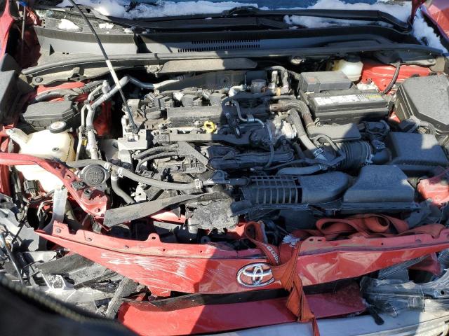 JTDT4RCE7LJ031077 - 2020 TOYOTA COROLLA XSE RED photo 11