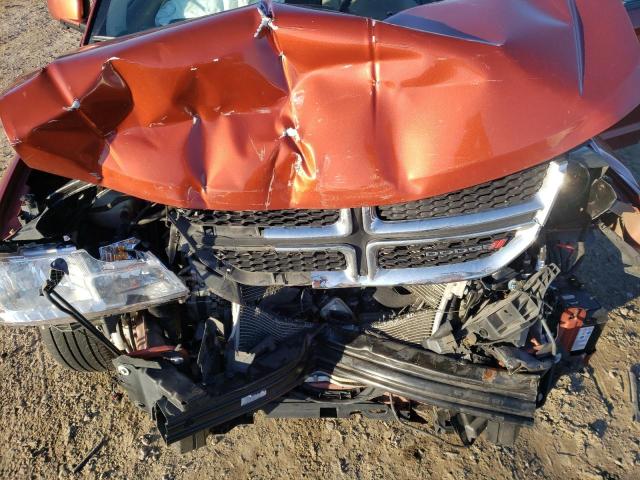 3C4PDCBB4ET308902 - 2014 DODGE JOURNEY SXT ORANGE photo 12