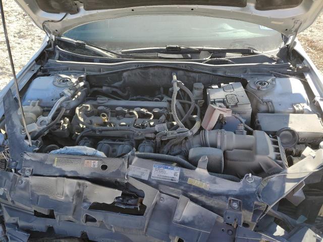 3FAHP0GA6CR225921 - 2012 FORD FUSION S SILVER photo 11