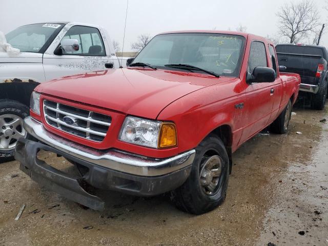 1FTYR14UX1PA04741 - 2001 FORD RANGER SUPER CAB RED photo 1