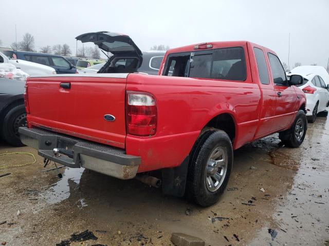 1FTYR14UX1PA04741 - 2001 FORD RANGER SUPER CAB RED photo 3