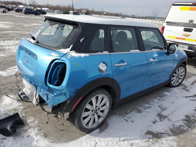 WMWXU3C53K2H89179 - 2019 MINI COOPER S BLUE photo 3