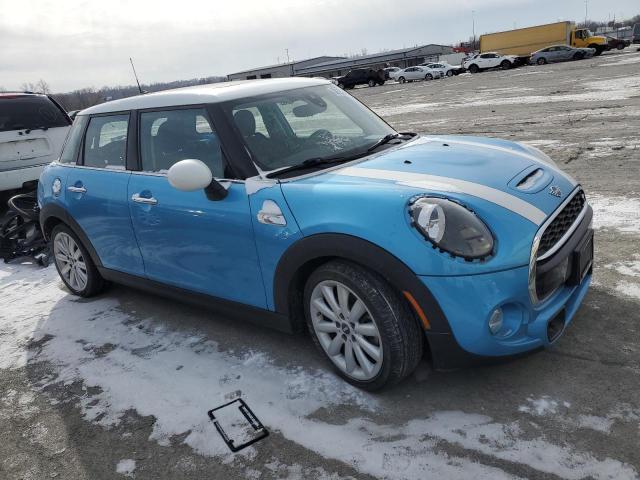 WMWXU3C53K2H89179 - 2019 MINI COOPER S BLUE photo 4