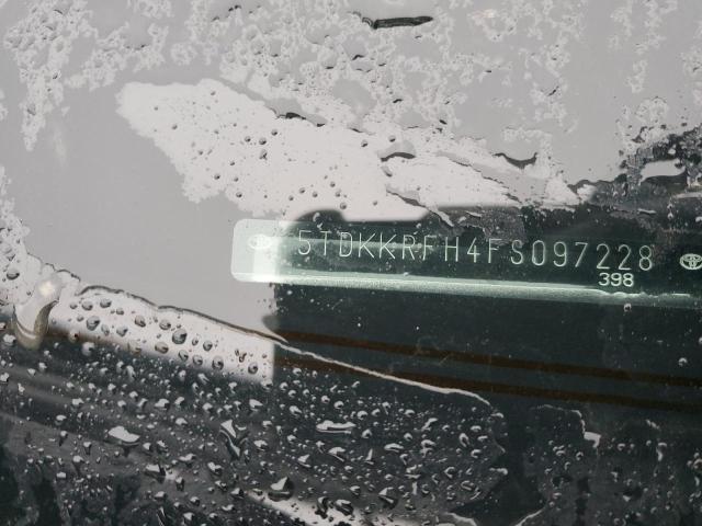 5TDKKRFH4FS097228 - 2015 TOYOTA HIGHLANDER XLE GRAY photo 13