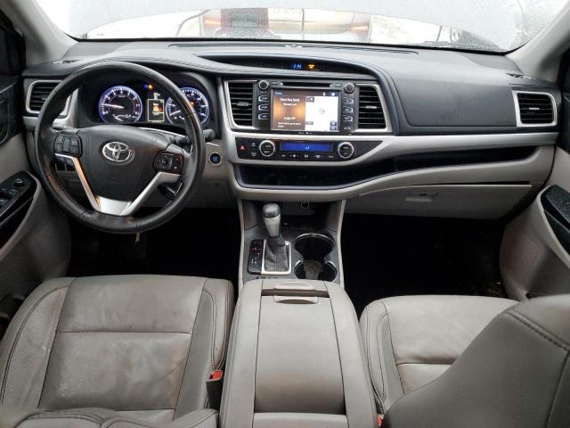 5TDKKRFH4FS097228 - 2015 TOYOTA HIGHLANDER XLE GRAY photo 8