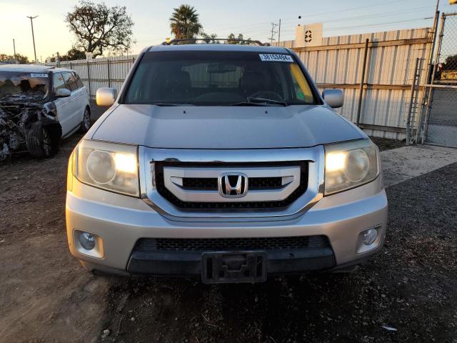 5FNYF4H98AB027378 - 2010 HONDA PILOT TOURING SILVER photo 5