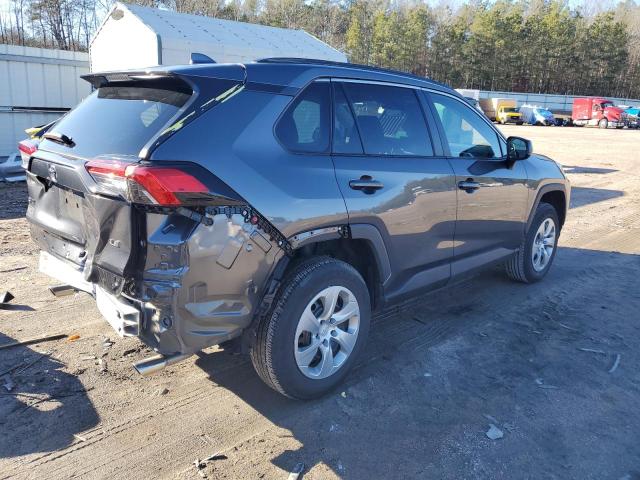 2T3H1RFVXMC163927 - 2021 TOYOTA RAV4 LE CHARCOAL photo 3