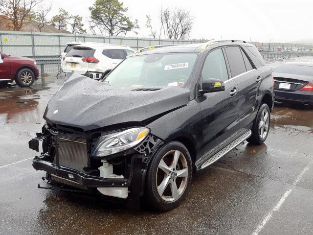 4JGDA5HB1GA740609 - 2016 MERCEDES-BENZ GLE 350 4MATIC  photo 2