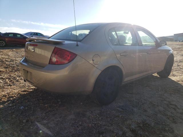 1G1AK55F777175879 - 2007 CHEVROLET COBALT LS GOLD photo 3