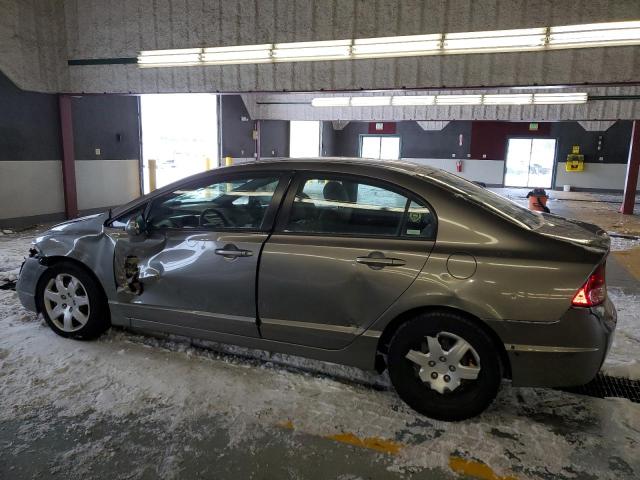 1HGFA16517L110386 - 2007 HONDA CIVIC LX GRAY photo 2