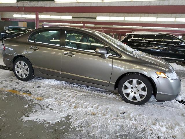 1HGFA16517L110386 - 2007 HONDA CIVIC LX GRAY photo 4