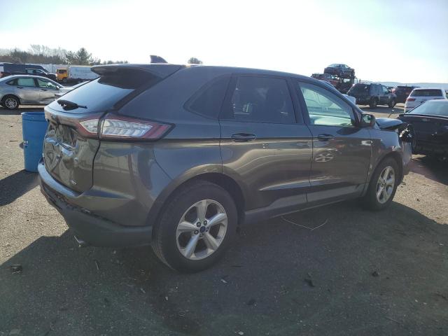 2FMPK4G90GBC33532 - 2016 FORD EDGE SE GRAY photo 3