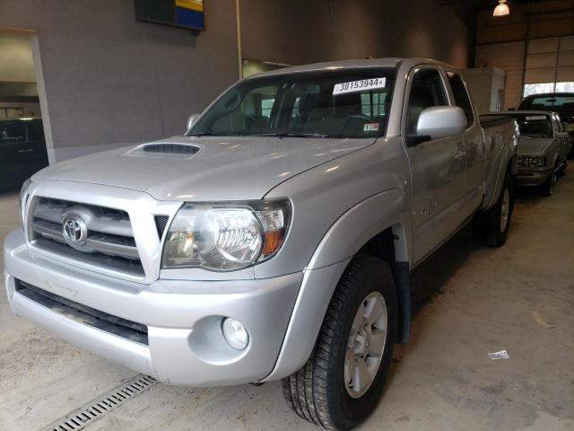 5TEUU4EN1AZ708664 - 2010 TOYOTA TACOMA ACCESS CAB ვერცხლისფერი ფოტო 1