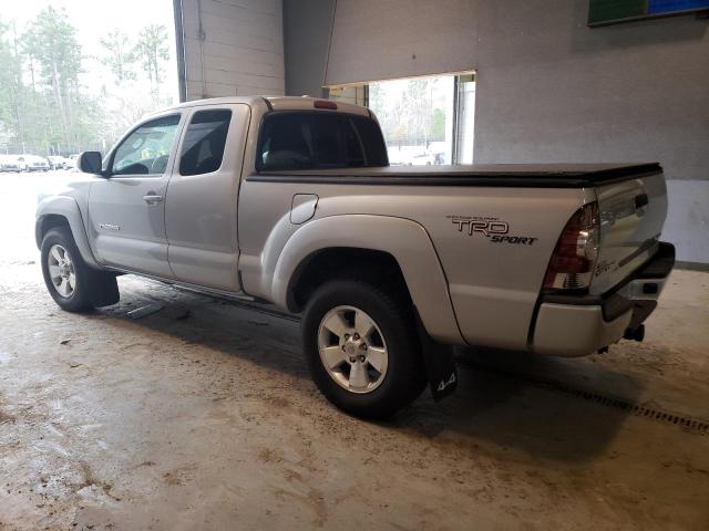 5TEUU4EN1AZ708664 - 2010 TOYOTA TACOMA ACCESS CAB ვერცხლისფერი ფოტო 2