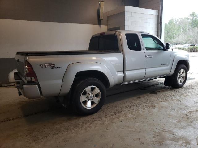 5TEUU4EN1AZ708664 - 2010 TOYOTA TACOMA ACCESS CAB ვერცხლისფერი ფოტო 3
